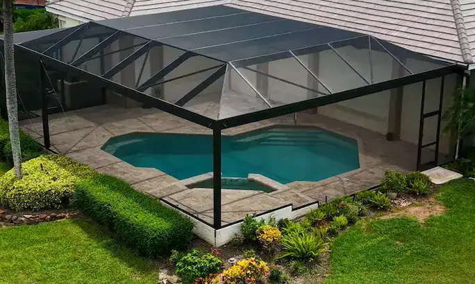 Pool Enclosure in Sarasota, Florida — SAS Aluminum